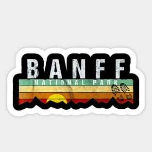 Banff National Park Shirt - Hiking Gift Sticker